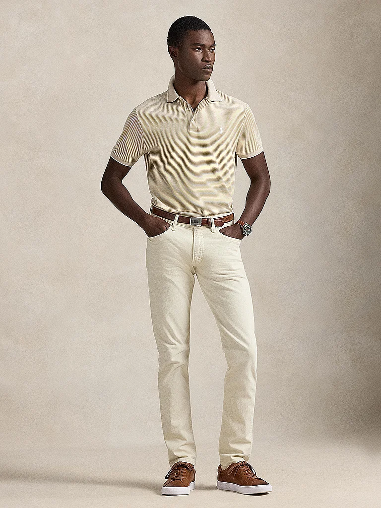 Ralph Lauren Polo Shirt Light Brown S 4